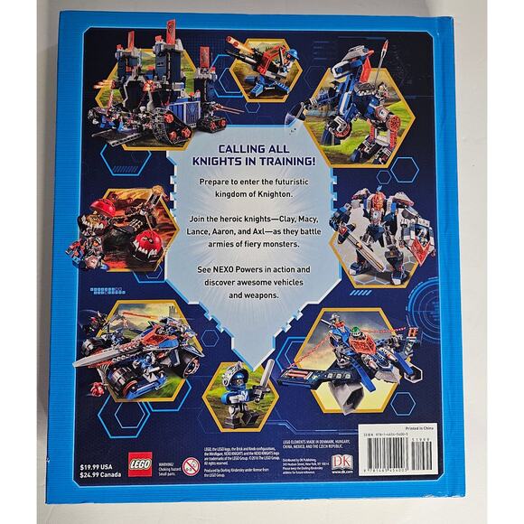 LEGO The Book of Knights Hardcover BOOK - Picture 2 of 4